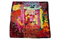 Шелковый платок картина репродукция Адриан Берг "Глостер-Гейт, Риджентс-парк, ночь, осень"