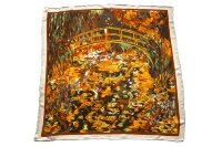 Шелковый платок картина репродукция Клод Моне Кувшинки